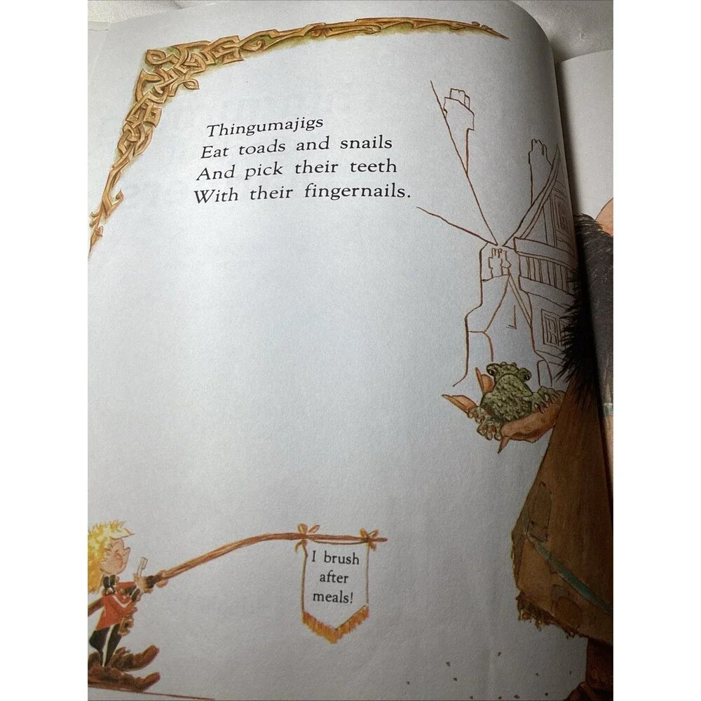 Vintage The Thingumajig Book of Manners Dick & Irene Keller 1981 HC Illustrated